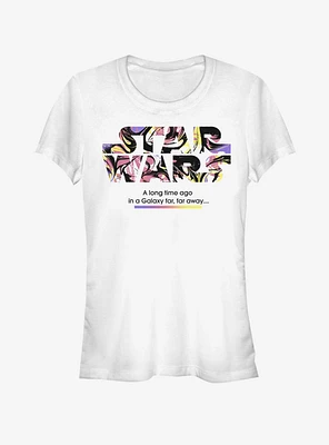 Star Wars Logo Color Pop Girls T-Shirt