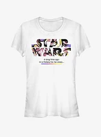 Star Wars Logo Color Pop Girls T-Shirt