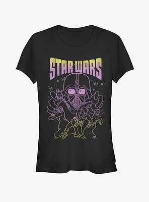 Star Wars Neon Vintage Girls T-Shirt