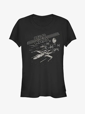 Star Wars Lazer Chase Girls T-Shirt
