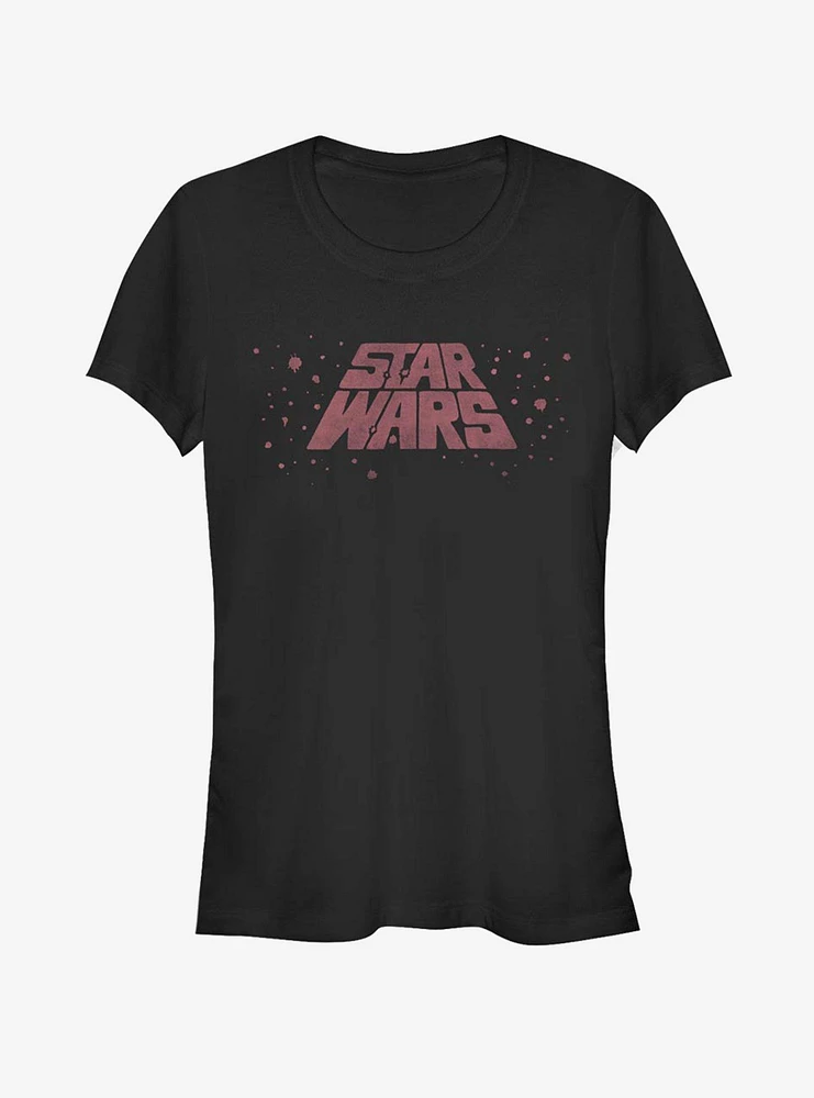 Star Wars Vintage Sticker Girls T-Shirt