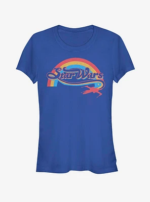 Star Wars Rainbow Retro Girls T-Shirt