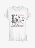 Star Wars New Poster Girls T-Shirt