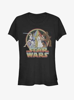 Star Wars Psychedelic Girls T-Shirt