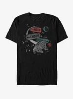 Star Wars Planet Map T-Shirt