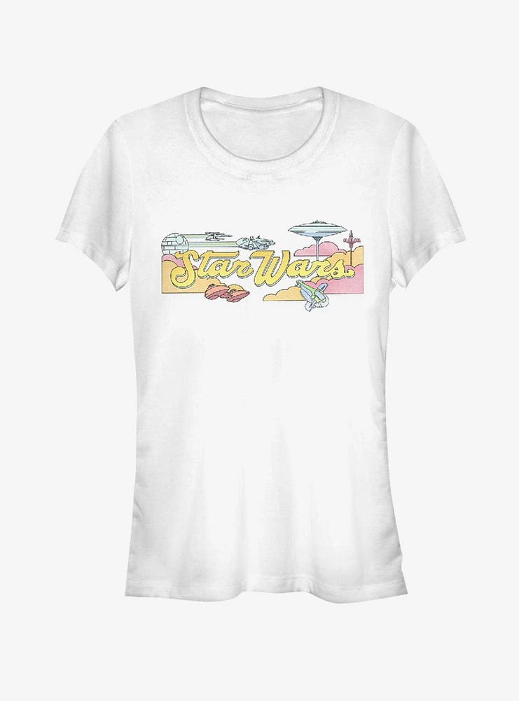 Star Wars Visit Beautiful Bespin Girls T-Shirt