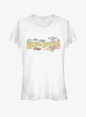 Star Wars Visit Beautiful Bespin Girls T-Shirt