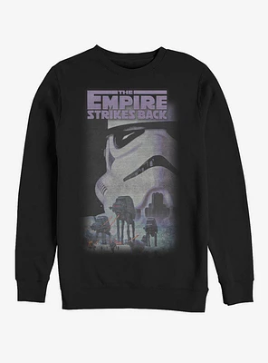 Star Wars Episode V The Empire Strikes Back VHS Poster Sweatshirt