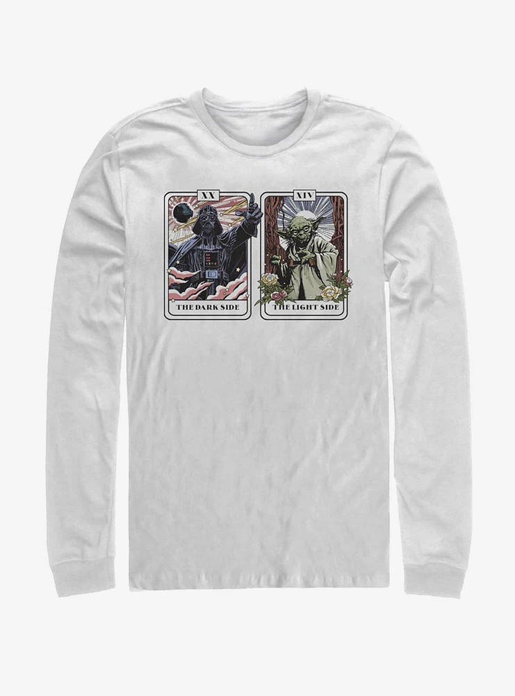 Star Wars Vader Yoda Tarot Long-Sleeve T-Shirt