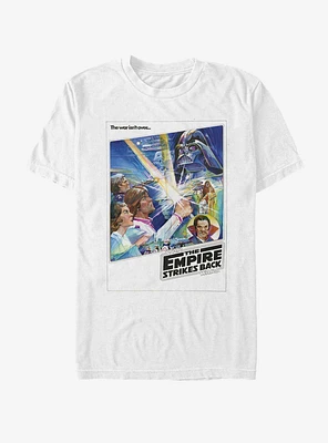 Star Wars Empire Strikes Back Japanese Poster T-Shirt