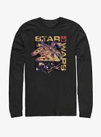 Star Wars Color Falcon Long-Sleeve T-Shirt