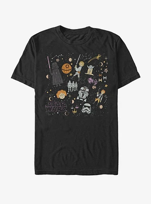 Star Wars Collage T-Shirt