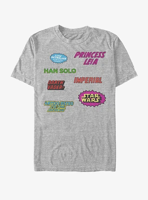 Star Wars Vintage Logos T-Shirt
