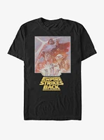 Star Wars The Empire Strikes Back Characters And Walkers T-Shirt