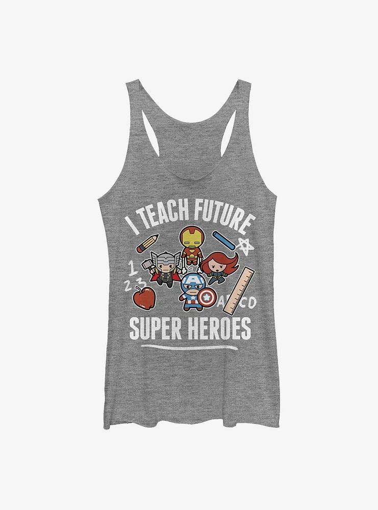 Marvel Avengers Teach Future Supers Womens Tank Top