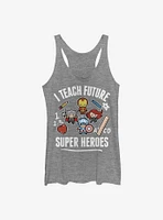 Marvel Avengers Teach Future Supers Womens Tank Top