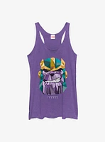 Marvel Avengers Thanos Poly Womens Tank Top