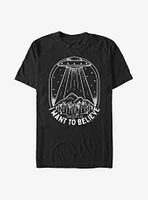 The X-Files UFO Stamp T-Shirt