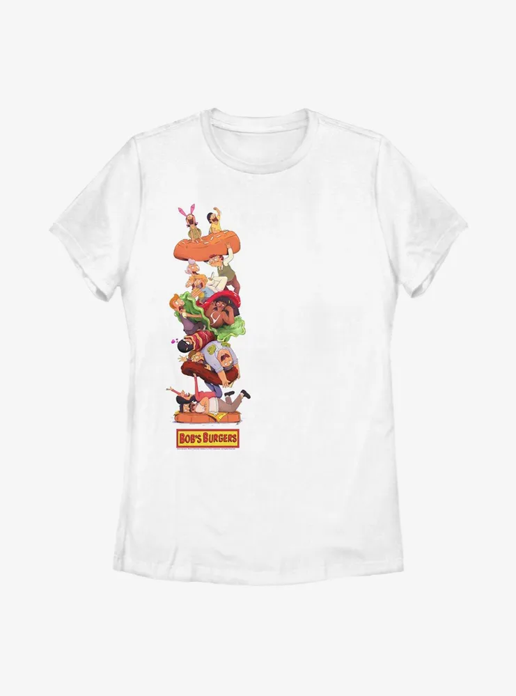 Bob's Burgers Stack Painting Womens T-Shirt