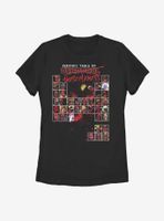 Marvel Deadpool Periodic Womens T-Shirt