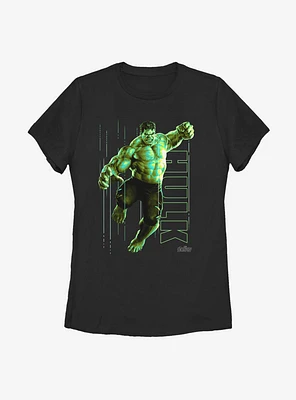 Marvel Hulk Glow Womens T-Shirt