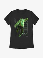 Marvel Hulk Glow Womens T-Shirt