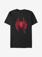 Marvel Spider-Man Miles Morales Glitch Logo T-Shirt