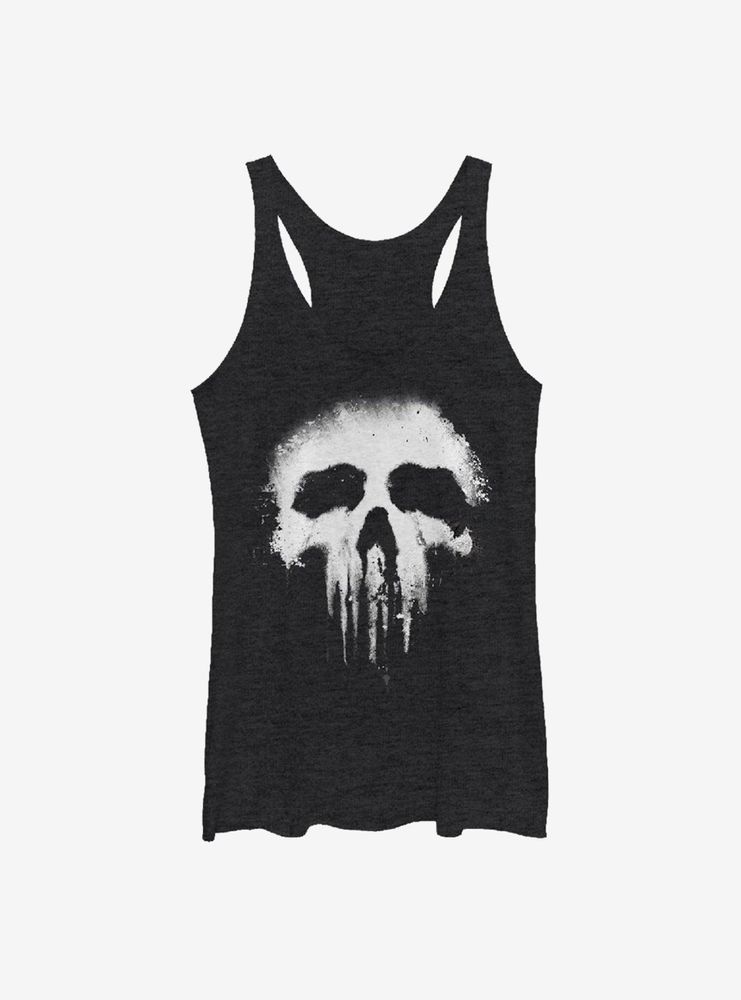 Marvel Punisher Grunge Womens Tank Top