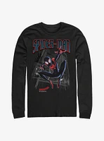 Marvel Spider-Man: Into The Spiderverse Miles Morales Tower Hero Long-Sleeve T-Shirt