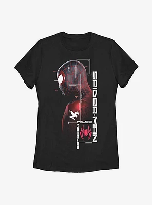 Marvel Spider-Man Miles Morales Spidey Specs Womens T-Shirt