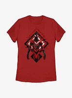 Marvel Spider-Man Miles Morales Triangle Waves Womens T-Shirt