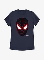 Marvel Spider-Man Miles Morales Glitch Mask Womens T-Shirt