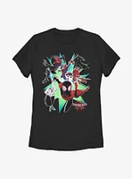 Marvel Spider-Man: Into The Spiderverse Miles Morales Group Womens T-Shirt