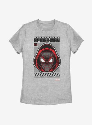 Marvel Spider-Man Miles Morales Hooded Hero Womens T-Shirt