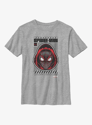Marvel Spider-Man Miles Morales Hooded Hero Youth T-Shirt