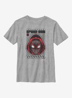 Marvel Spider-Man Miles Morales Hooded Hero Youth T-Shirt