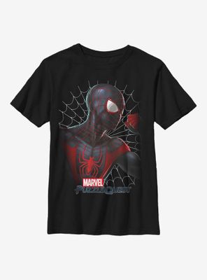 Marvel Spider-Man: Into The Spiderverse Miles Morales Spider Youth T-Shirt