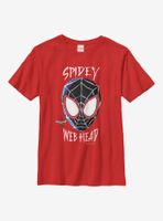 Marvel Spider-Man Miles Morales Web Head Youth T-Shirt