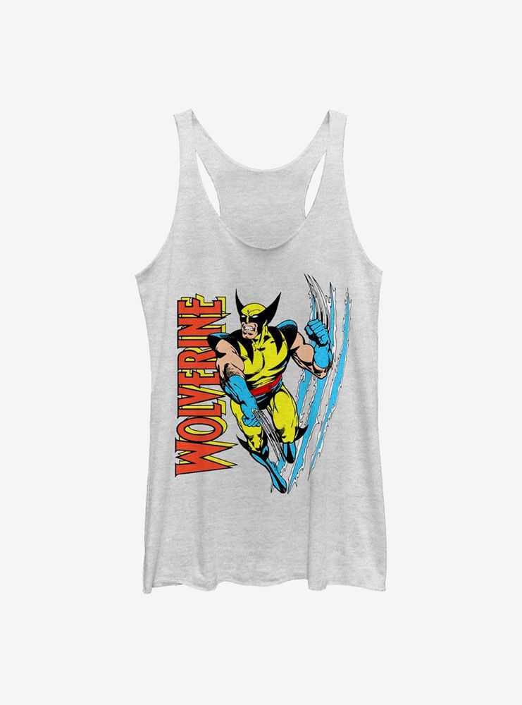 Marvel Wolverine Claw Flip Womens Tank Top