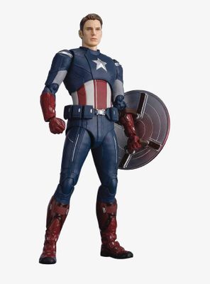 Bandai Spirits Marvel Avengers: Endgame Captain America Cap Vs. Cap S.H. Figuarts Figure