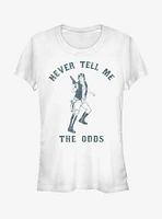 Star Wars Never Han Solo Tell Me Girls T-Shirt