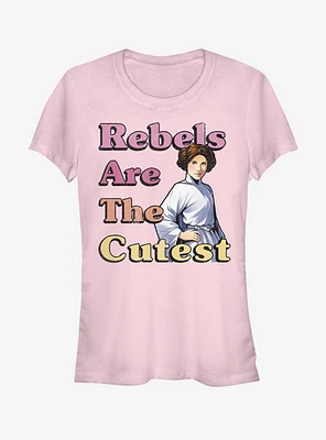 Star Wars Princess Leia Rebels Are The Cutest Girls T-Shirt