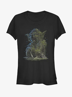 Star Wars Nature Yoda Girls T-Shirt