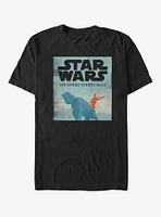 Star Wars AT-AT Attack Empire Minimalist T-Shirt