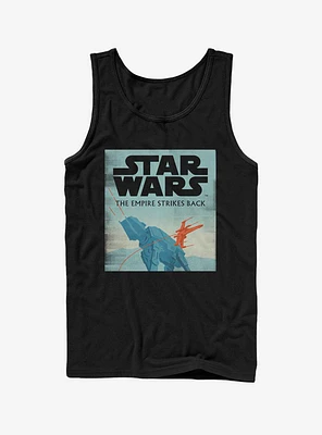 Star Wars Episode V The Empire Strikes Back AT-AT Attack Minimalist Poster Tank Top