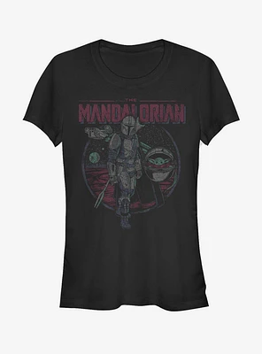 Star Wars The Mandalorian Adorable Space Muppet Girls T-Shirt