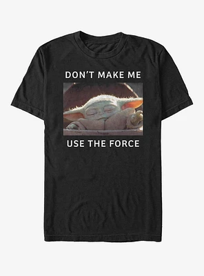 Star Wars The Mandalorian Child Small Meme T-Shirt