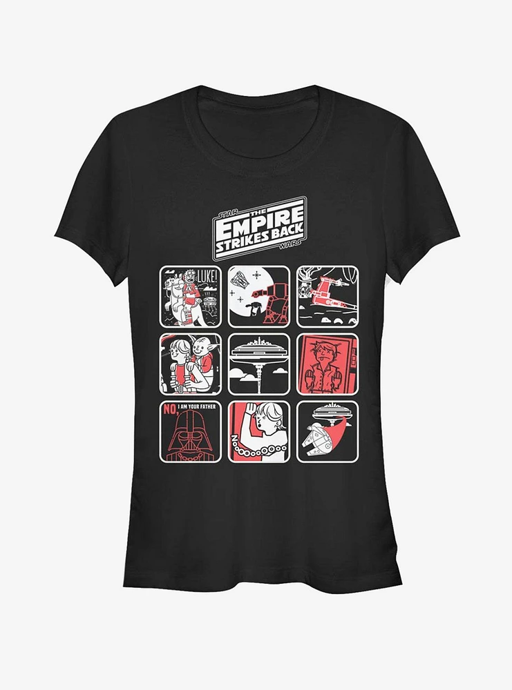 Star Wars Episode Five Story Girls T-Shirt