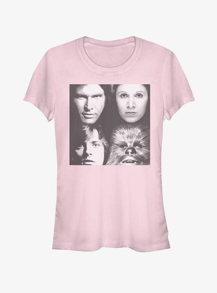 Star Wars Faces Girls T-Shirt