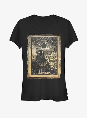 Star Wars Art Print Girls T-Shirt